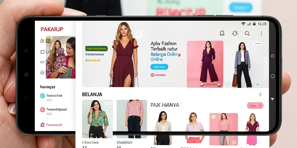 Antarmuka aplikasi PAKARJP yang menarik dan menawan.